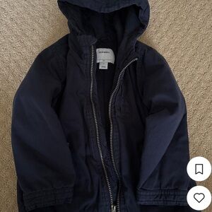 Old Navy Kids Dark Blue Raincoat